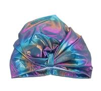 CRAFTHROU Bonnet Cheveux Nylon pour et Bain Femmes Imperméable Bleu en Facile à Enfiler Protéger Les Style Fashion Aléatoire Natation Plusieurs Styles