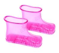 CRAFTHROU Bottes de Massage des Pieds Grosse Taille en Pvc 1500ml Faciles à Nettoyer Design Massage Plante pour Bain à Domicile Extérieur Plusieurs styles