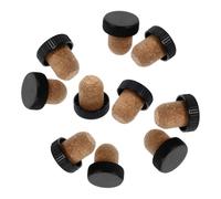 CRAFTHROU Bouchons en Plastique 19Mm pour Bouteille, Lot de 10, Protection Anti-Oxydation et Étanchéité, Accessoires Vin Multifonction, Usage Quotidien la Maison Bar