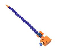 CRAFTHROU Buse de Tube d'Air Flexible en Plastique Embout en Alliage, Pulvérisation Ciblée pour Système de Refroidissement des Outils sur Fraiseuse Cnc, Usage Industriel