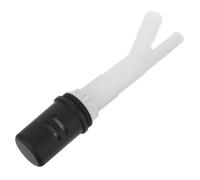 CRAFTHROU Capuchon D'air pour Rénovation Cuisine et Installation Facile en Abs Noir Solide pour Lave-vaisselle