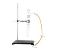 CRAFTHROU Dispositif de Production D'hydrogène pour Laboratoire de Chimie Électrolyse Facile, Plastique et Fer, pour Démonstrations Éducatives en Classe