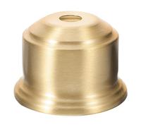 CRAFTHROU Embout Application Large en Laiton de Lampe Rond pour Lampe de Table et Remplacement Sécurisé Style Décoratif Chic Lampadaire pour Abat-jour