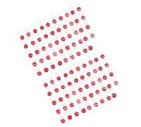 CRAFTHROU Étiquette Numérotée en Aluminium Rouge pour Clés et Bagages, Plaque Métallique D'identification Solide, pour Hôtels et Consignes à Bagages