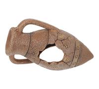 CRAFTHROU Grotte pour Reptiles en Résine Offrant Un Refuge Sécurisé et Améliorant Le Sentiment de Protection pour Gecko et Grenouille Vivarium