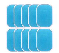 CRAFTHROU Lot de 12 Coussinets de Fitness Hydrogel Bleus, Patchs Portables pour Massage des Muscles, Accessoires Pratiques pour Homme et Femme en Séance de Sport