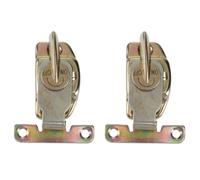 CRAFTHROU Lot de 2 Boucles de Verrouillage pour Table en Métal, Installation Facile, Protection Casse, pour Tables de Conférence et Bureaux Informatiques