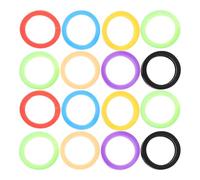 CRAFTHROU Lot de 25 Capuchons de Clés en Silicone Coloré, Protection Résistante et Élastique pour Porte-clés, pour Distinguer et Protéger Vos Clés Quotidien Couleur Couleur Aléatoire
