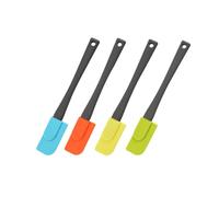 CRAFTHROU Lot de 4 Couteaux Tartineurs en Silicone et Plastique, Spatules Tranchantes pour Étaler Beurre et Crème, Ustensiles Cuisine pour Restaurants et Traiteurs Couleur Couleur Aléatoire
