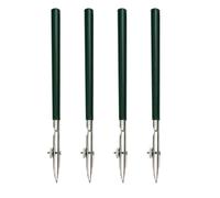 CRAFTHROU Lot de 4 Stylos à Lignes Droites en Alliage Design Ajustable, Stylo Fluide Droit Facile à Maîtriser, Accessoires de Dessin Professionnel pour Artistes, pour Couleur Aléatoire
