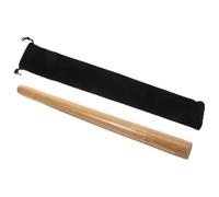 CRAFTHROU Massage Stick Bambou de Massage pour Tissus Profonds pour Dos le Cou les Épaules Jambes avec Sacoche de Transport Roulant et Modelant la Relaxation Musculaire