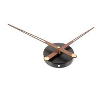 CRAFTHROU Mécanisme D'horloge Léger Grandes Aiguilles Silencieux en Bois et Métal Réparation ou Décoration Murale Industrielle
