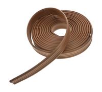 CRAFTHROU Moulure de Plafond Autocollante en Nbr Marron, Design Auto-adhésif, Protection D'angle Décorative pour Boutiques et Bureaux
