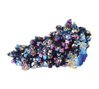 CRAFTHROU Ornement Grappe de Cristal Coloré en Cristal, Décor Maison et Bureau, Poids 100g, pour Aquarium et Jardinage Plusieurs Styles