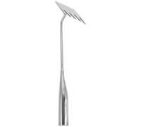 CRAFTHROU Outil de Désherbage de Jardin, Désherbeur Manuel Robuste en Acier Inoxydable, Argenté, Multi Fonction, Élimine Les Germes, pour Parc Public et Pelouse