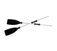 CRAFTHROU Paire de Rames de Bateau en Alliage et PVC, Pagaie de Canoë Réglable et Facile à Transporter, pour Canoë et Kayak de Plaisance
