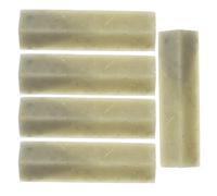 CRAFTHROU Pierres à Sceaux Chinoises Qingtian Lot de 5, Pierre Sigillaire Vierge pour Tampons Gravés, Kit de Pratique en Calligraphie et Peinture pour Amateurs
