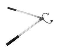 CRAFTHROU Pince pour Bâche de Serrage en Galvanisation Noire, Outil de Réglage Ergonomique et Solide pour Isolation en Environnements Agricoles Humides ou Utilisation Hivernale