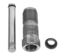 CRAFTHROU Piston de Cric Hydraulique Vertical en Acier Noir 20 Tonnes, Accessoire Multifonctionnel Compact pour Chantier et Divers Autres Scénarios