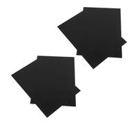 CRAFTHROU Plaques Aluminium Noires A4 Lot de 4 pour Gravure Laser Résistantes aux Intempéries Étiquettes Nominatives Vierges Rectangulaires pour Étiquetage Bureau et DIY