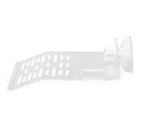CRAFTHROU Plateforme de Repos Flottante pour Tortues avec Ventouse, Petite Taille Transparente, Accessoire pour Terrarium Tortue, Île D’Escalade Multifonctionnelle pour Reptiles Aquatiques,