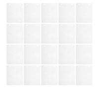 CRAFTHROU Pochettes de Rangement pour CD et DVD, 50 Pages, PP, 2 Anneaux | Double Face, Protection, Usage Prêt à L'emploi, pour Bibliothèques et Institutions, Blanc