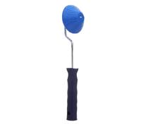 CRAFTHROU Rouleau à Peinture Texturée Bleu 26mm pour Motif Irrégulier | Caoutchouc et Métal, Application DIY Aisée, Poignée Ergonomique, Résultats Uniformes, Salons et Chambres