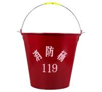 CRAFTHROU Seau à Sable Robuste et Résistant pour Urgence Incendie Rouge Capacité Exceptionnelle, pour Stockage d'eau ou Boissons Couleur Aléatoire Plusieurs Styles