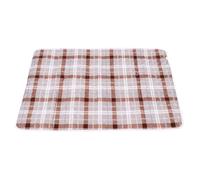 CRAFTHROU Serviette Lavable pour Incontinence Urinaire Homme en Coton et Eva, Coussin Imperméable Réutilisable Léger, Protection pour Lit Lors des Menstruations