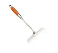 CRAFTHROU Spatule à Poisson en Acier Inoxydable 304 avec Manche en Bois, Résistante Rouille, Multifonctionnelle pour Frire Steak et Griller Anguille