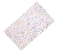 CRAFTHROU Tapis de Table en Résine et Strass, Accessoire Débutant Pliable Coussin Repose-main pour Protéger le Comptoir de Manucure pour Manucure Bureau ou Salon