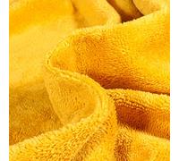 Craftine Tissu Micro Éponge Bambou Téa Jaune Curcuma - par 50 cm