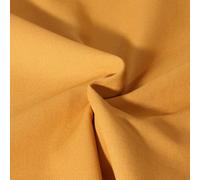 Craftine Tissu Toile Coton Canvas uni Mateo Jaune Curcuma - par 50 cm