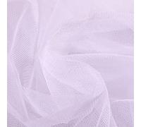 Craftine Tissu Tulle Rigide uni Blanc - Au mètre