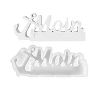 Crafting en silicone, décoration sur le thème de la mer, moule réutilisable pour béton, art décoratif, outil de libération facile projet création ornements