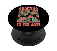 Crafting is My Jam Atelier De Loisirs Créatifs Scrapbooking PopSockets PopGrip Adhésif