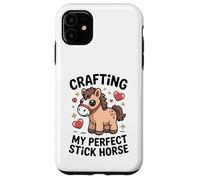 Crafting My Perfect Stick Horse, Un Joli Poney Crafter Coque pour iPhone 11