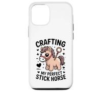 Crafting My Perfect Stick Horse, Un Joli Poney Crafter Coque pour iPhone 12/12 Pro
