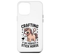 Crafting My Perfect Stick Horse, Un Joli Poney Crafter Coque pour iPhone 12 Pro Max