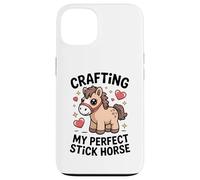 Crafting My Perfect Stick Horse, Un Joli Poney Crafter Coque pour iPhone 13