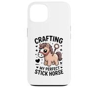 Crafting My Perfect Stick Horse, Un Joli Poney Crafter Coque pour iPhone 13