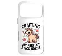 Crafting My Perfect Stick Horse, Un Joli Poney Crafter Coque pour iPhone 17 Pro