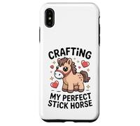 Crafting My Perfect Stick Horse, Un Joli Poney Crafter Coque pour iPhone XS Max