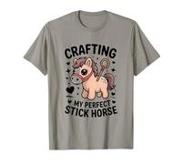 Crafting My Perfect Stick Horse, Un Joli Poney Crafter T-Shirt