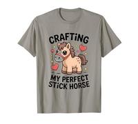 Crafting My Perfect Stick Horse, Un Joli Poney Crafter T-Shirt