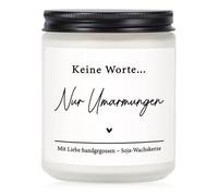 Craftique Cadeau de deuil, bougies de condoléances avec dicton, cadeau de deuil, cadeau de consolation, cadeau d'encouragement, cadeau de bonne rétablissement pour les femmes et les hommes, cadeau de