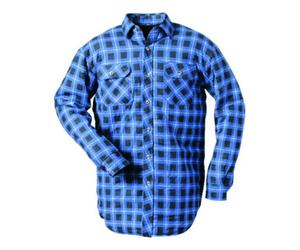 Craftland CRAFTLAND chemise thermique de protection, doublée, taille 3XL, bleu à carreaux Quantité:1