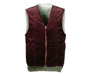 Craftland CRAFTLAND Gilet de protection en cuir tissé, taille S, marron Quantité:1