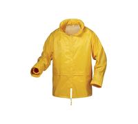 CRAFTLAND Veste de pluie Herning taille M jaune 100 % PES, revêtement PVC