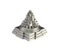 Craftopia Mercury (para, Parad) Laxmi Shree Meru Yantra 25 à 30 g environ Pouvoirs spirituels Vaastu Dosh Prospérité Harmonie